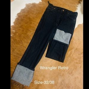 Vintage wrangler retro jeans.